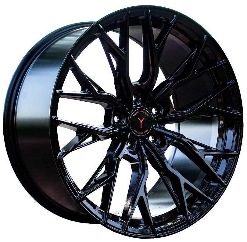 YANAR WHEELS DNZ-20 ZWART GLANZEND 20201012045DB